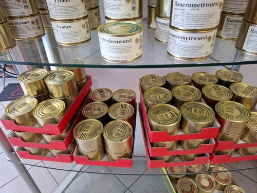 24  Wurst-Dosen a 400g  Dose =100g  € 1,05  DLG prämierte TOP Qualität - Bild 13 von 14