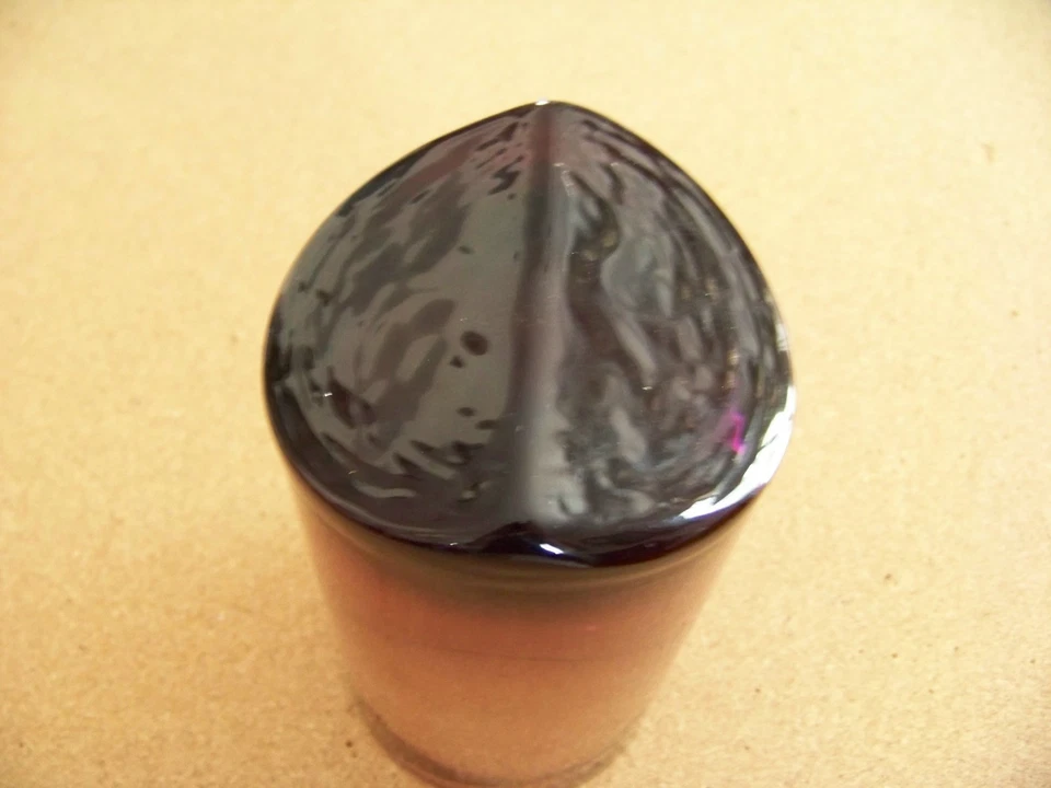 Vidrio de novedad, inclinado tamaño pinta independiente color púrpura/arándano Foto 4 de 4