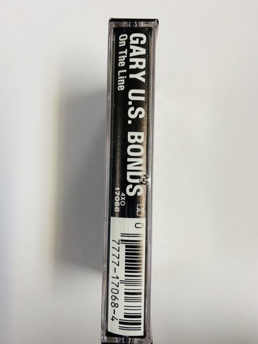 Gary U.S. Bonds SEALED On The Line Cassette Tape - Picture 2 of 3