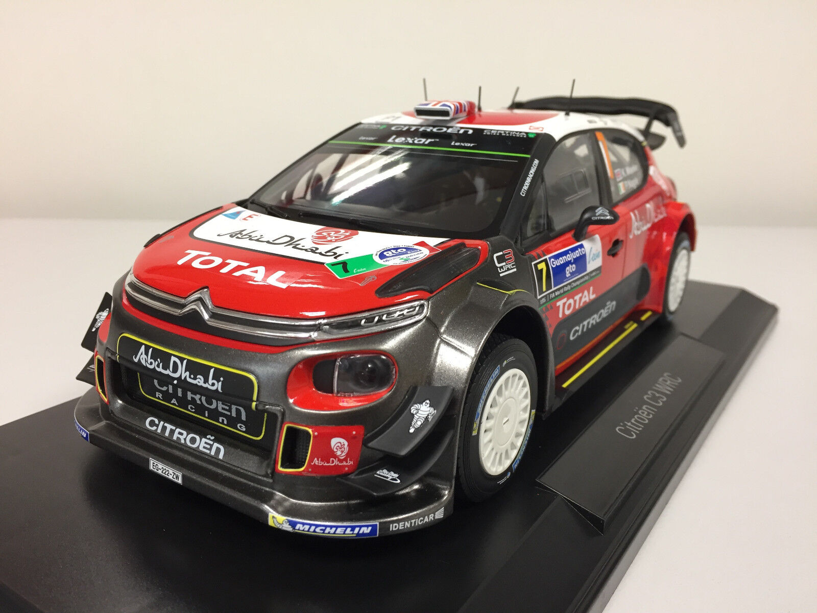 Norev Citroën C3 WRC 2017 winner Mexique 1/18 181632 15 Norev Citroën C3 WRC 2017 winner Mexique 1/18 181632 15
