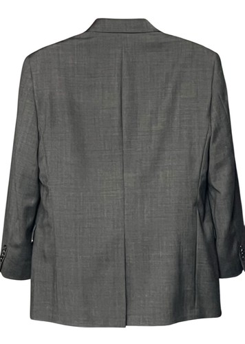 Giacca tuta lana blazer uomo 42R HART SCHAFFNER MARX grigio cappotto sportivo made in USA - Foto 7 di 10
