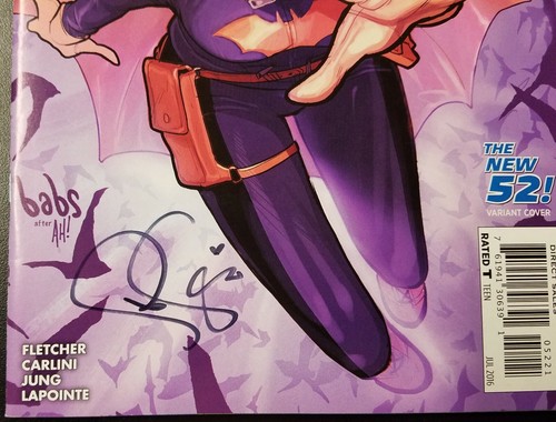 Batgirl (2011) #32-52 Variant SIGNED!! Ant Lucia Babs Tarr with Notarized WOS - Picture 23 of 24
