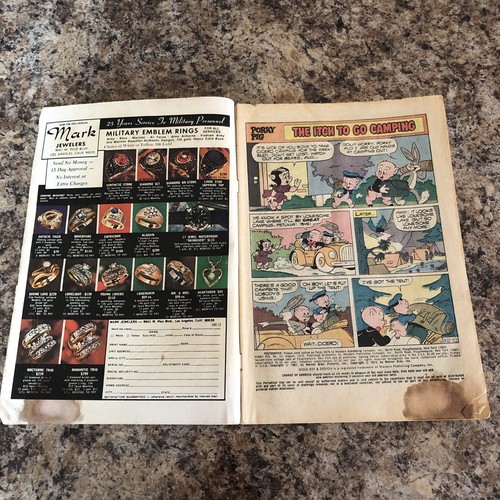 GOLD SCHLÜSSEL Comic SCHWEINBEIN & BUGS HASE Nr. 43 August 1972 - Bild 2 von 8