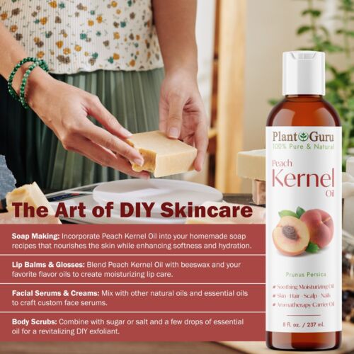 8 oz. Carrier Oil 100% Pure Natural Cold Pressed For Skin, Hair Growth, Massage - Picture 196 of 312