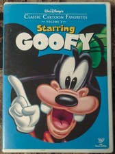 Walt Disney Classic Cartoon Favorites Volume 3 Starring Goofy DVD 2005 w Insert