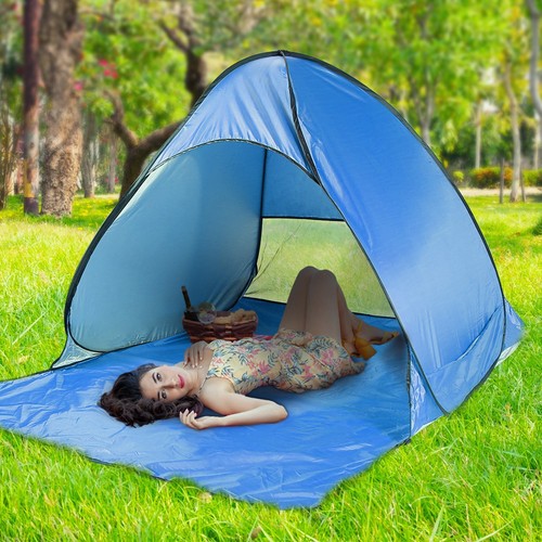 Automatic Pop Up Beach Tent for 2-3 Person Camping Outdoor Fishing Park Lake Use - Picture 31 of 40