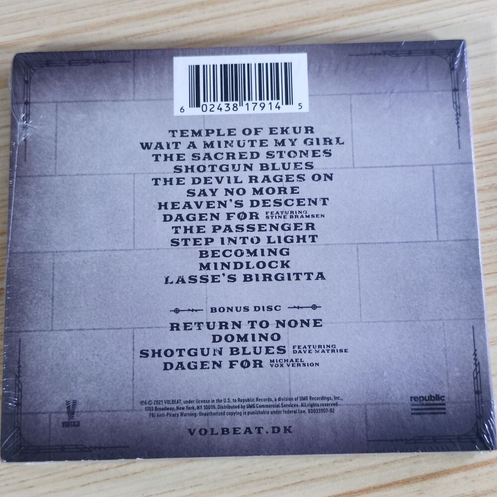 Volbeat - Servant Of The Mind 2CD (2021, Vertigo/Republic)+