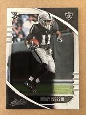 2020 Absolute #138 Henry Ruggs III RC Rookie Football Card