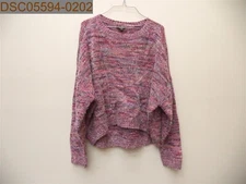 NWT Women's Wild Fable Fuzzy Crop Sweater, XLarge, Pink, 331031611, 191906206396