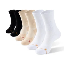 ZONBAILON Professional Basketball Socks Practical Towel Bottom Socks 2 Pairs