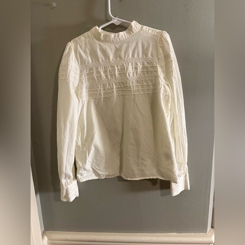 Janie and Jack Cream Blouse