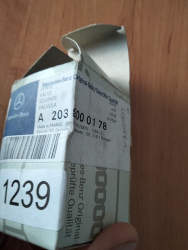 Mercedes-Benz C CLK-Class Reverse Solenoid Valve W203 C209 A2038000178 - Picture 3 of 3