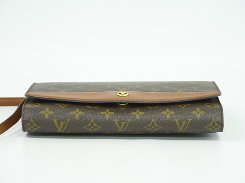 Louis Vuitton Bordeaux 24 M51798 Monogram Canvas 2way Shoulder Clutch Tasche - Bild 3 von 10