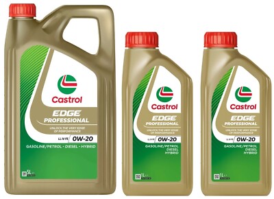 Castrol EDGE 0W-20　FE 8L Amazon.com: Castrol EDGE 0W-20 Advanced Full Synthetic Motor