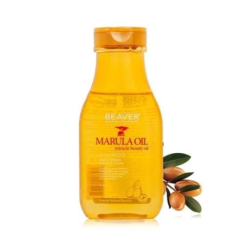 Beaver Marula Oil Shampoo Best Anti-frizz moisturizing to dry & frizz hair 350ml
