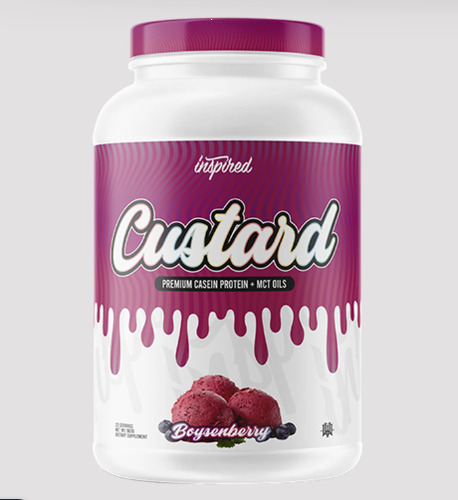 Inspired Premium Casein Custard Protein + MCT - Boysenberry Flavour - Picture 1 of 1