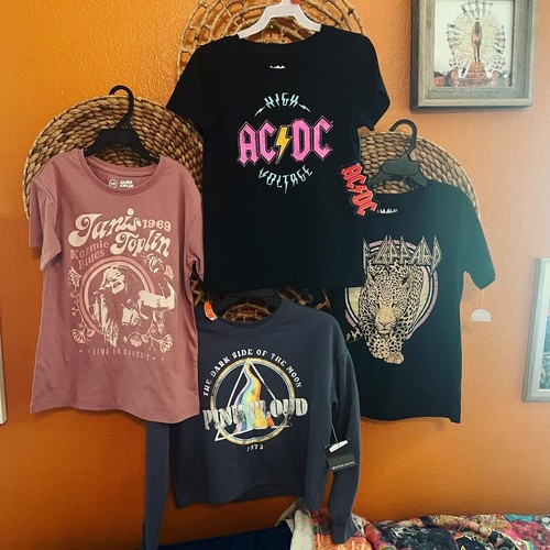 🔥 NWT VARIOUS LOTS SIZE 7/8 KID’S OFFICIAL ROCK MUSIC BAND CLOTHING - Picture 5 of 7