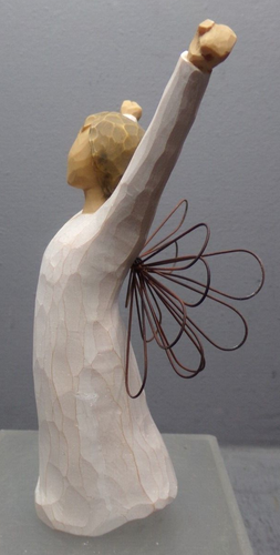 DEMDACO WILLOW TREE BY SUSAN LORDI RESIN FIGURE- COURAGE - Picture 4 of 5