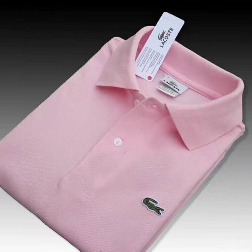 Men's Classic T-Shirts Lacoste Sleeve Regular Po.. Short Mesh Shirt Solid S-4XL - Picture 21 of 41