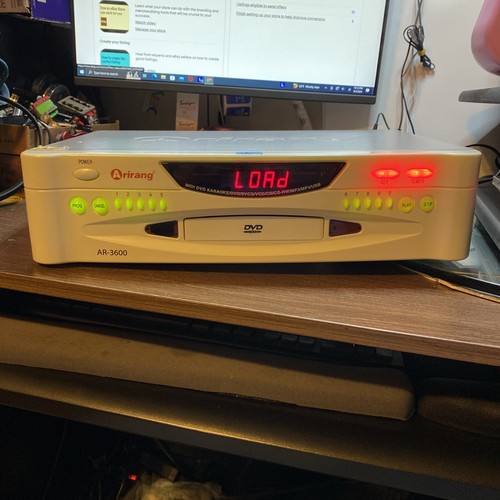 Arirang AR-3600 Karaoke DVD Player White For Parts Or Repair Only - Picture 19 of 21