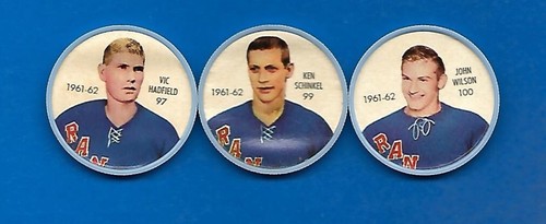 1961-62 MONEDA DE HOCKEY JELLY SHIRRIFF SALADA FOODS NHL 61-62 MONEDAS 1-120 VER LISTA - Imagen 388 de 457