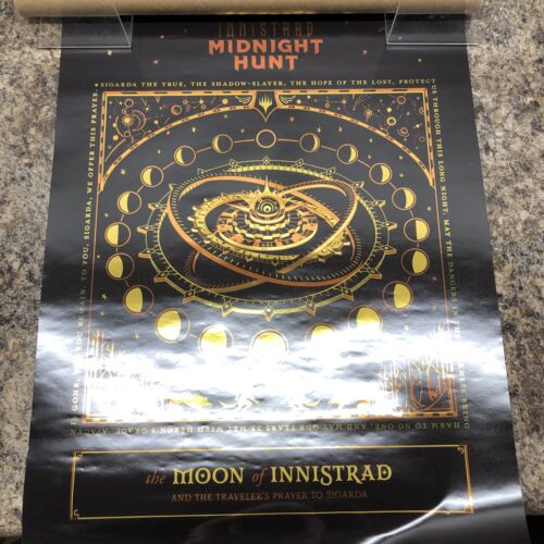 Magic the Gathering: Innistrad Midnight Hunt 24x18 Foil Promo Poster, #ML