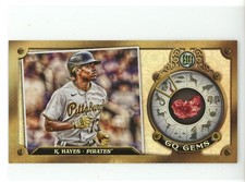 2022 Topps Gypsy Queen GQ Gems Minis #20 Ke'Bryan Hayes (Pirates)