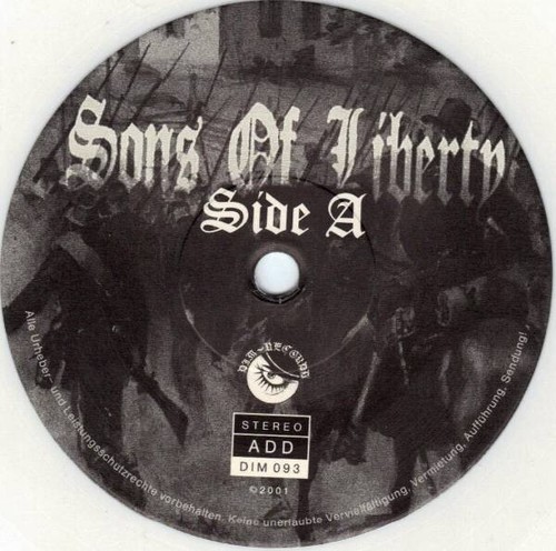 Sons Of Liberty - We Shall Meet Again 7" Punk NM + INSERT + STICKER WHITE VINYL - Bild 3 von 4
