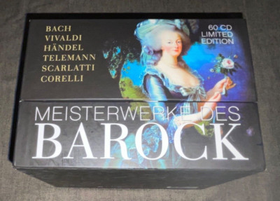 バロック・マスターピーセス　60CD LIMITED EDITION 60CD Kuijken, Leonhardt, Bylsma cello: Baroque