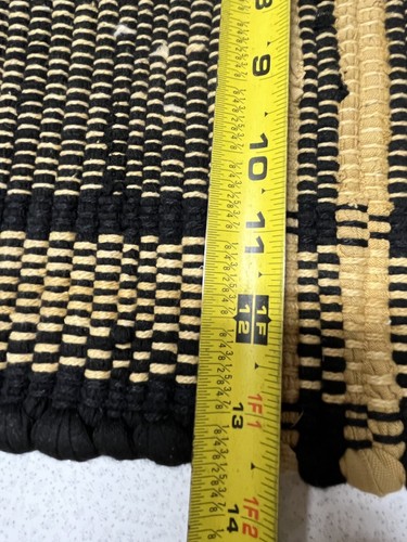 Vintage Primitive Woven Park Designs Placemat Table Runner 23”x13.5” - Picture 8 of 8