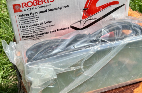 New Roberts Deluxe Heat Bond Seaming Iron 10-282G Open Box never used - Picture 3 of 5