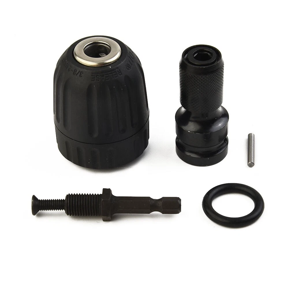 1 2 Square To 1 4 Hex Shank Socket Adapter Convert W 3 8 Keyless