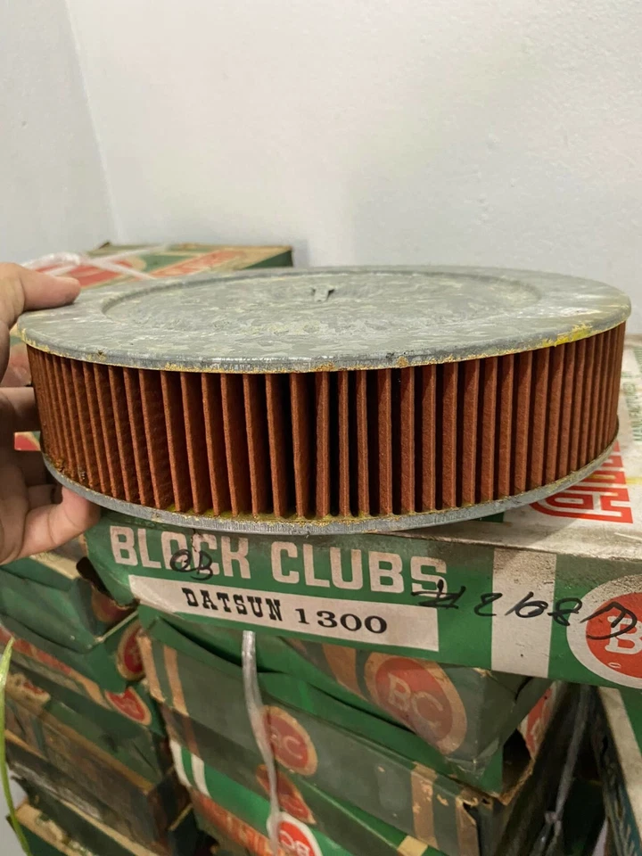 Filtro de aire DATSUN 1300 Bluebird 520 521 510 620 NUEVO STOCK ANTIGUO Foto 2 de 4