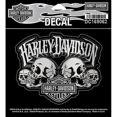 Harley Davidson Pegatina//Pegatina Modelo Skull 1