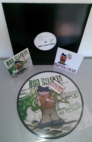 Boo Selekta ft. Shaun Baker - Nobody listens to Hip Hop! - Maxi-CD - NEW + RAR! - Picture 5 of 6