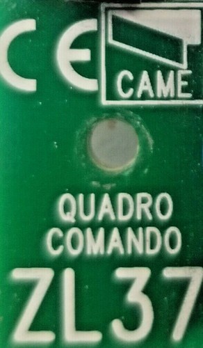CAME QUADRO COMMANDO ZL37 control panel - Picture 3 of 3