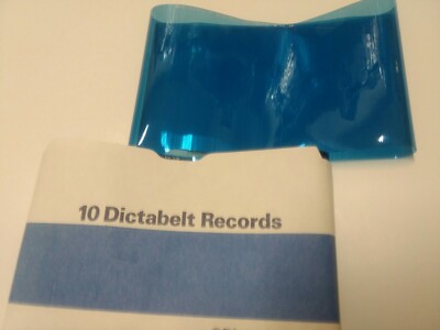 pack of ten free shipping Dictaphone Dictabelt Records