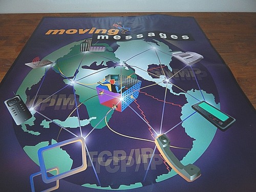 Mitel Centigram Promotional Communication Poster - Picture 4 of 5