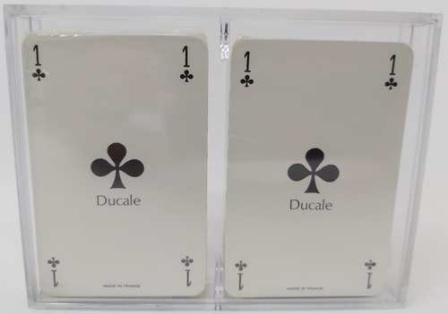 Mazzo Carte Angoli Oro Ramino France Cartes Coffret Ducale Vendome Bridge P.. - Foto 2 di 5