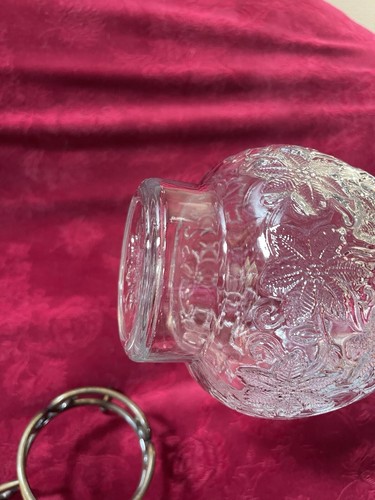 Vtg Princess House Pillar candle Holder Fantasia metal Foot Base 9.5 " - Picture 5 of 7