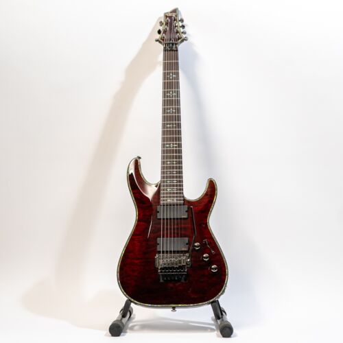 Schecter Hellraiser AD-C-7-FR-HR - Diamond Series 7-String Guitar - Black  Cherry