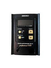 SEIKO DM-20 DIGITAL METRONOME REFERENCE PITCH is 440 Hz GREAT CONDITION