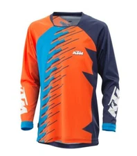 KTM Gravity-FX EDrive Orange and Blue MX Off-Road Jersey Kid's Sizes SM - XL