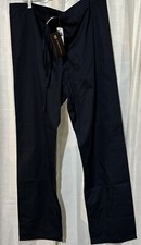 Harriton Navy Blue Scrub Pants Medium NWT
