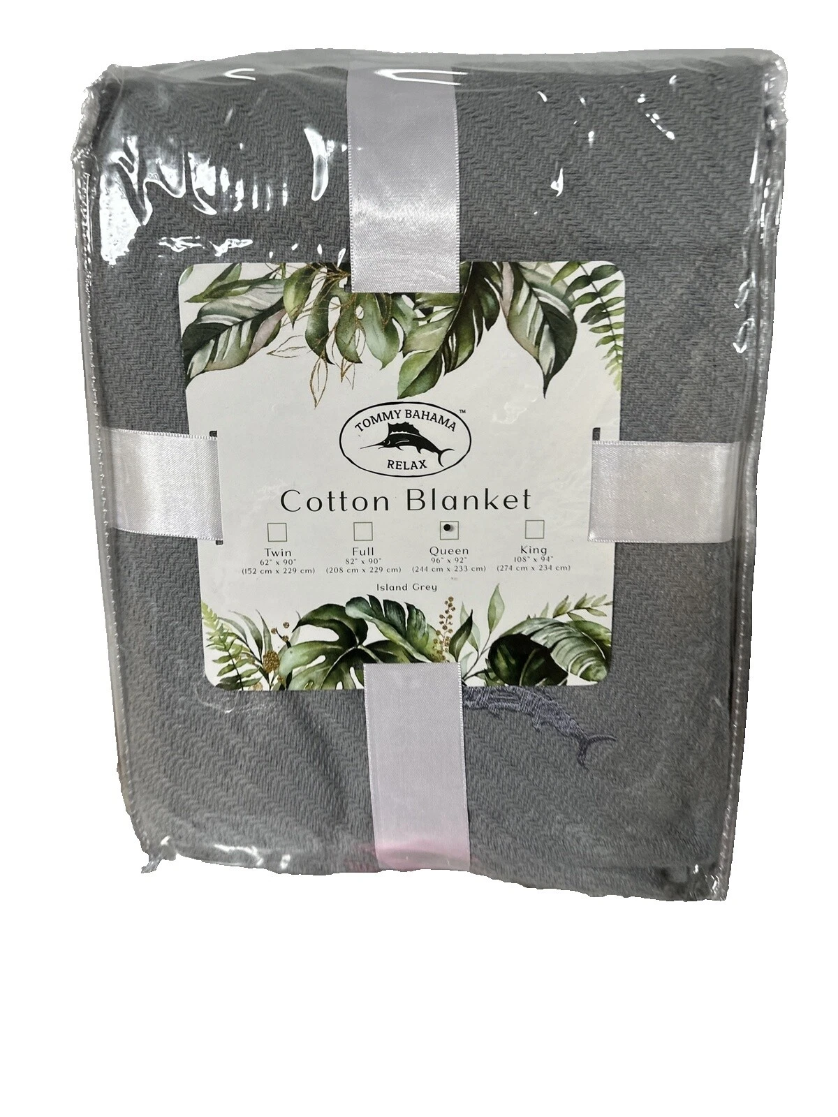 Cobijas y mantas Tommy Bahama Queen