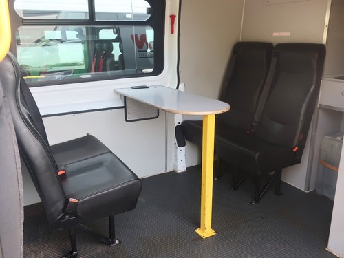 2022 (22) Ford Transit L3 H2 7 Seat Welfare Messing Unit Van with Toilet - Picture 2 of 8