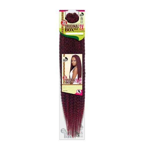 EVE 3S ORIGINAL BOX BRAID 12" (3-PACK, COLOR #1) - Imagen 2 de 4