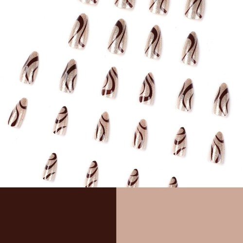 Almond Fake Nail Press On Nail Artificial Nail Acrylic False Nail On Nail - Picture 5 of 8