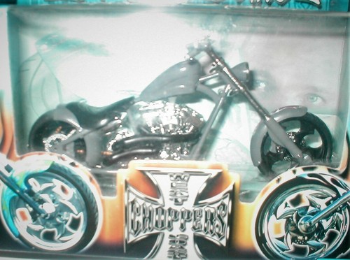 Muscle Machine Jesse James 1:18 El Diablo-Rigid, JJ03-18-15 Motorcycle, NIB - Picture 2 of 8