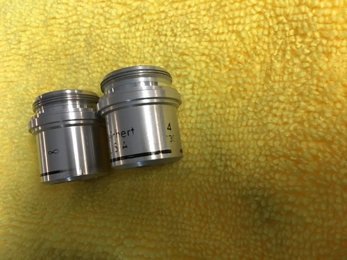Lot of 50 various microscope objectives (Swiff,Omax,Reichert, other) not tested - Picture 7 of 19